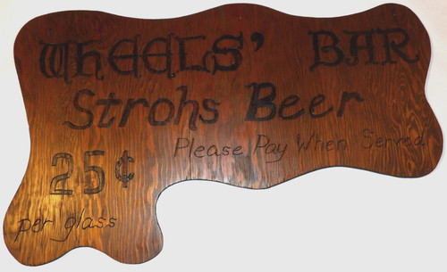 Vintage handmade strohs beer - vintage,