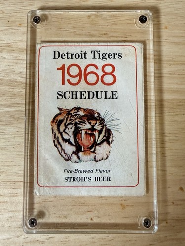 1968 detroit tigers - detroit, strohs