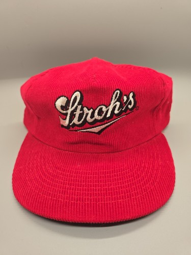 Vintage stroh beer - stroh's, corduroy