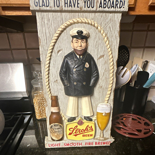 Stroh beer skipper - stroh's,
