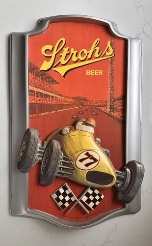 Vintage stroh beer sign - stroh,