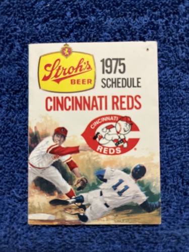 Pocket schedule mlb 1975 - pocket,