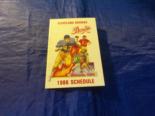 Strohs cleveland browns 1986 - cleveland,
