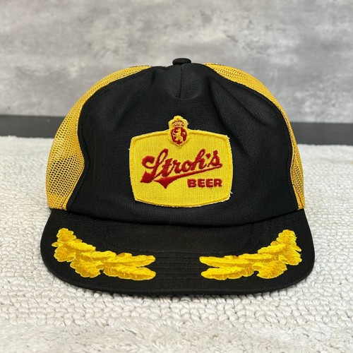 Vintage strohs beer mesh - strohs,