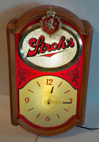 Vintage 1980 strohs beer - vintage,