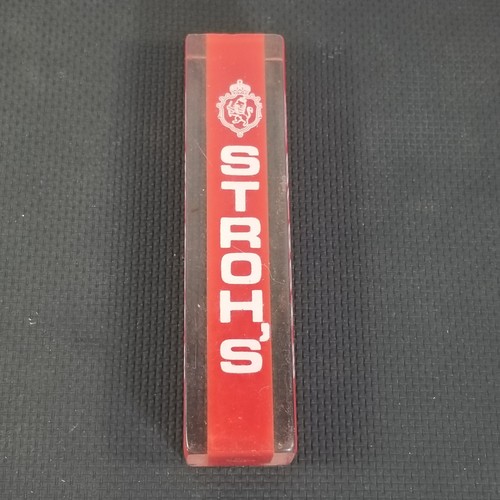 Vintage stroh beer acrylic - vintage,