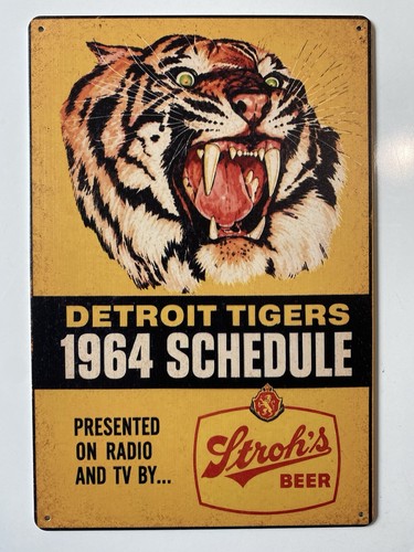 Detroit tigers stroh beer - tigers,