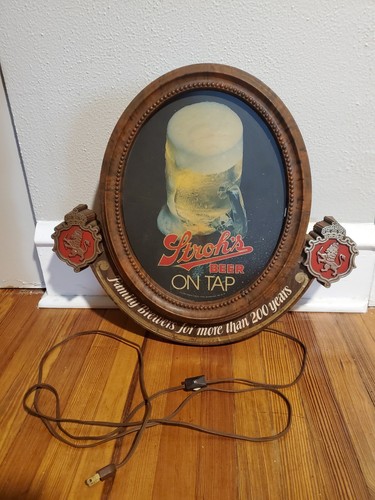 Vintage stroh beer tap - stroh's, on