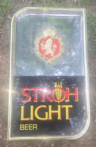 Stroh light lighted beer - stroh's,